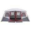 10 Person Family Cabin Tent, 2 Room Huge Tent with Storage Pockets for Camping Accessories