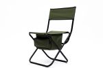 4-piece Folding Outdoor Chair with Storage Bag, Portable Chair for indoor, Outdoor Camping, Picnics and Fishing,Green