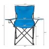 Small Camp Chair 80x50x50 Blue