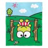 SANRIO / Keroppi, HANGING IN THERE, Silk Touch Throw Blanket, 50"x60"