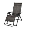 Portable Camping Rattan Folding Chair W/Armrest