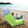 Inflatable Lounger Air Sofa Chair Couch with Portable Organizing Bag Waterproof Anti Leaking for Backyard Lakeside Beach Traveling Camping Picnics