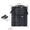 20W-300W Solar Panel 12V Solar Cell 100A Controller Solar Panel for Phone RV Car MP3 PAD Charger Outdoor Battery Supply Camping