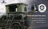 Trustmade Hard Shell Rooftop Tent 2mins Setup 100% Waterproof 50mm Mattress Pick Up Available