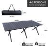 Camping Table Portable Table Folding Table with Carry Bag,4-6 Person Table for Camping Outdoor Picnic