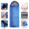 Camping Sleeping Bags for Adults Teens Moisture-Proof Hiking Sleep Bag with Carry Bag for Spring Autumn Winter Seasons